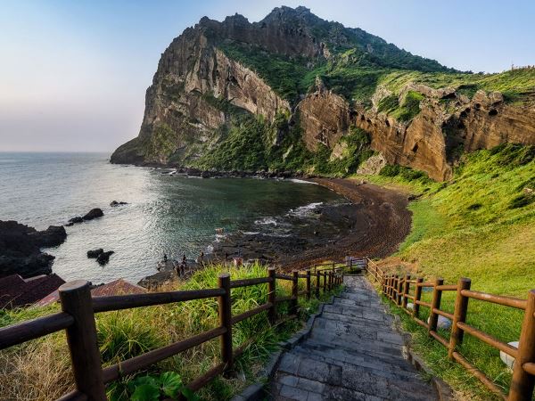 Hiking near the Seongsan Ilchulbong Mountain Should be on the List of Things to Do in Jeju
