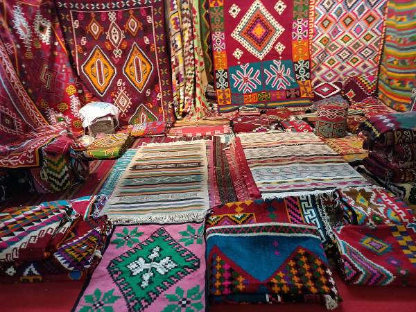 Rugs and Knitted Goods and Similar Tunisian Handcrafts are Made with Hand and Very Good for Home Decor