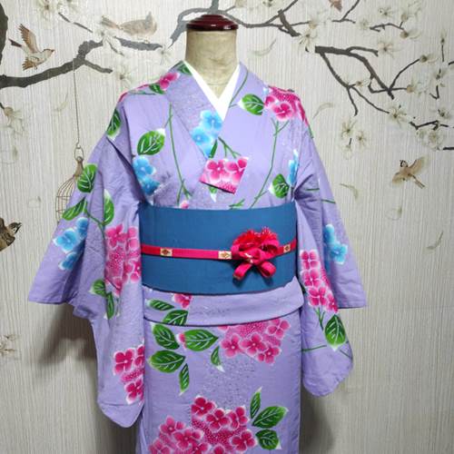 Yukata Summer Clothes made with Fabric and Colorful Material for Men and Women