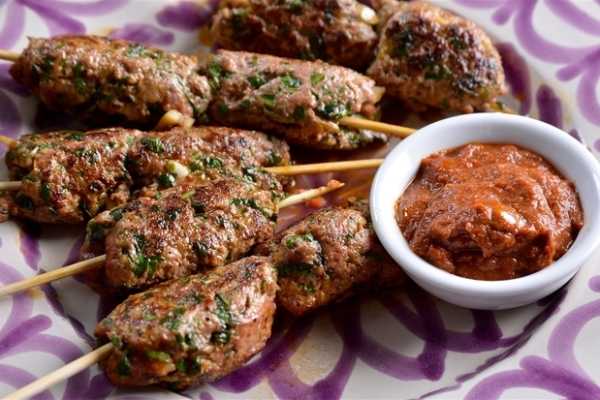 Beef Kafta or Kofta - Similar to Middle Eastern Kebabs but Shorter and More flavorful