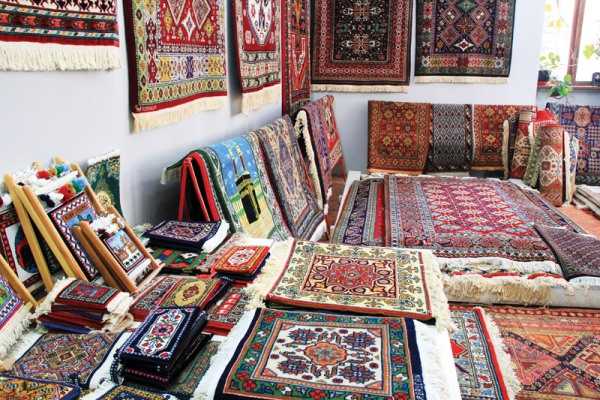 Handmade Carpets are Readily Found from Icherisheher in Baku's Old Quarters