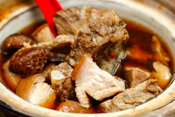 Unique Food in Malaysia - Bak Kut Teh Chinese Pork Dish Made with Pork and Herbal Tea Spices