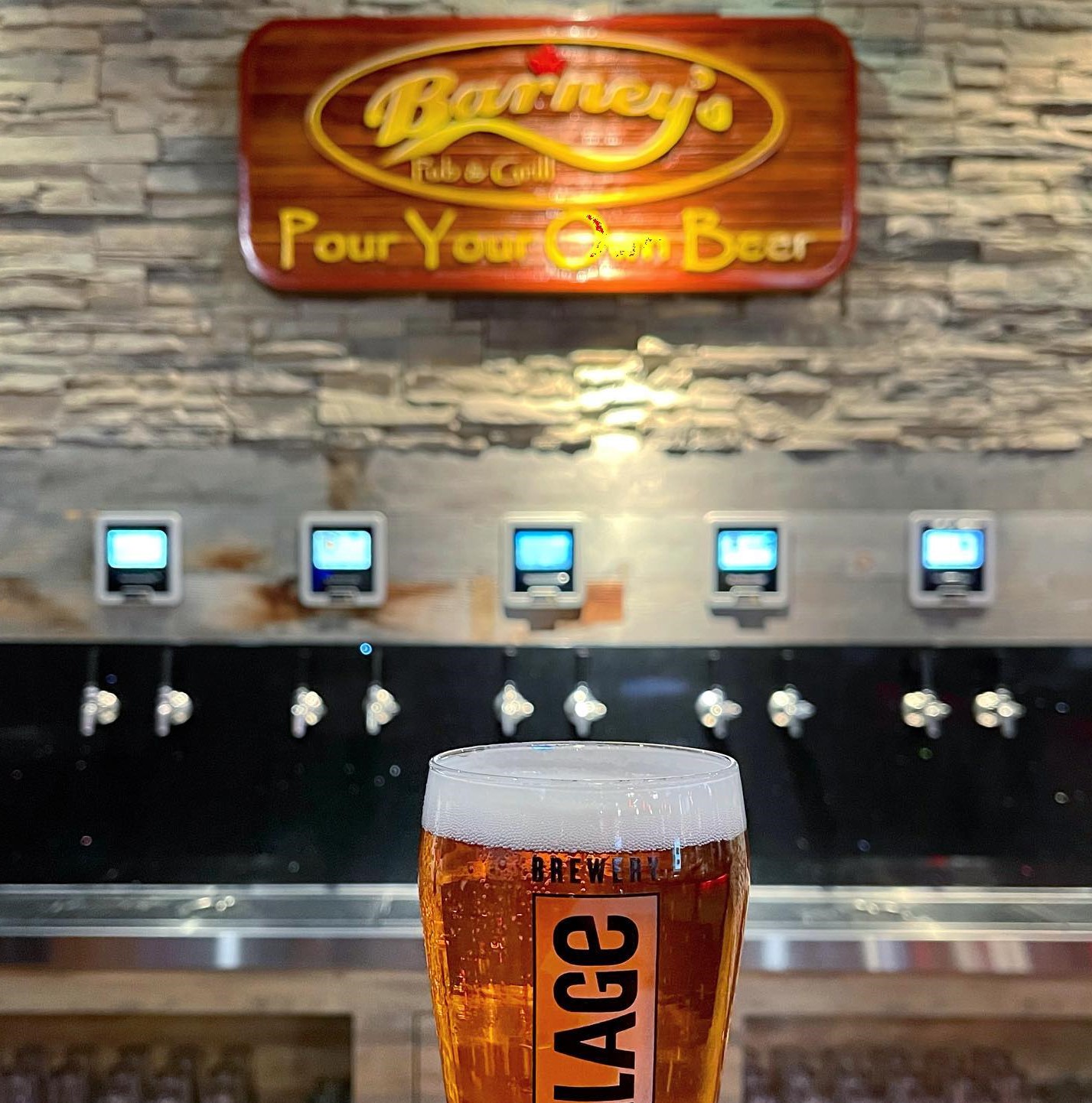 Barney’s Leduc - It is one of the dog-friendly restaurants in Leduc, with Canada’s first pour-your-own-beer wall