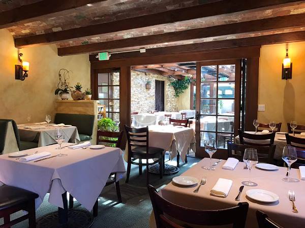 Portabella Italian Restaurant on Ocean Avenue offers Al Fresco Dining in Carmel
