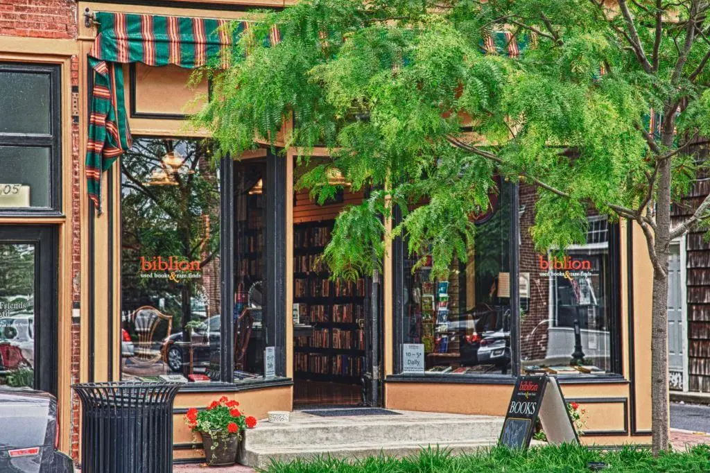 Biblion Bookstore - A Bookstore with new and used books and one of the great things to do in Lewes Delaware for adults