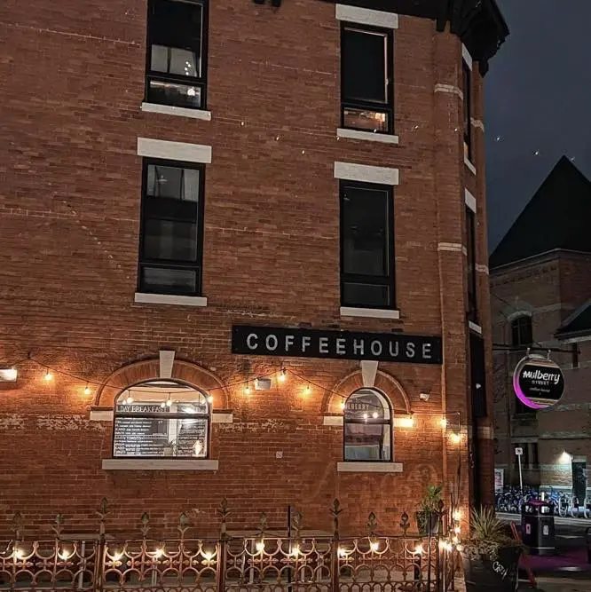 Mulberry Coffeehouse - One of the cozy Hamilton coffee shops in the former lobby of an 1880s hotel