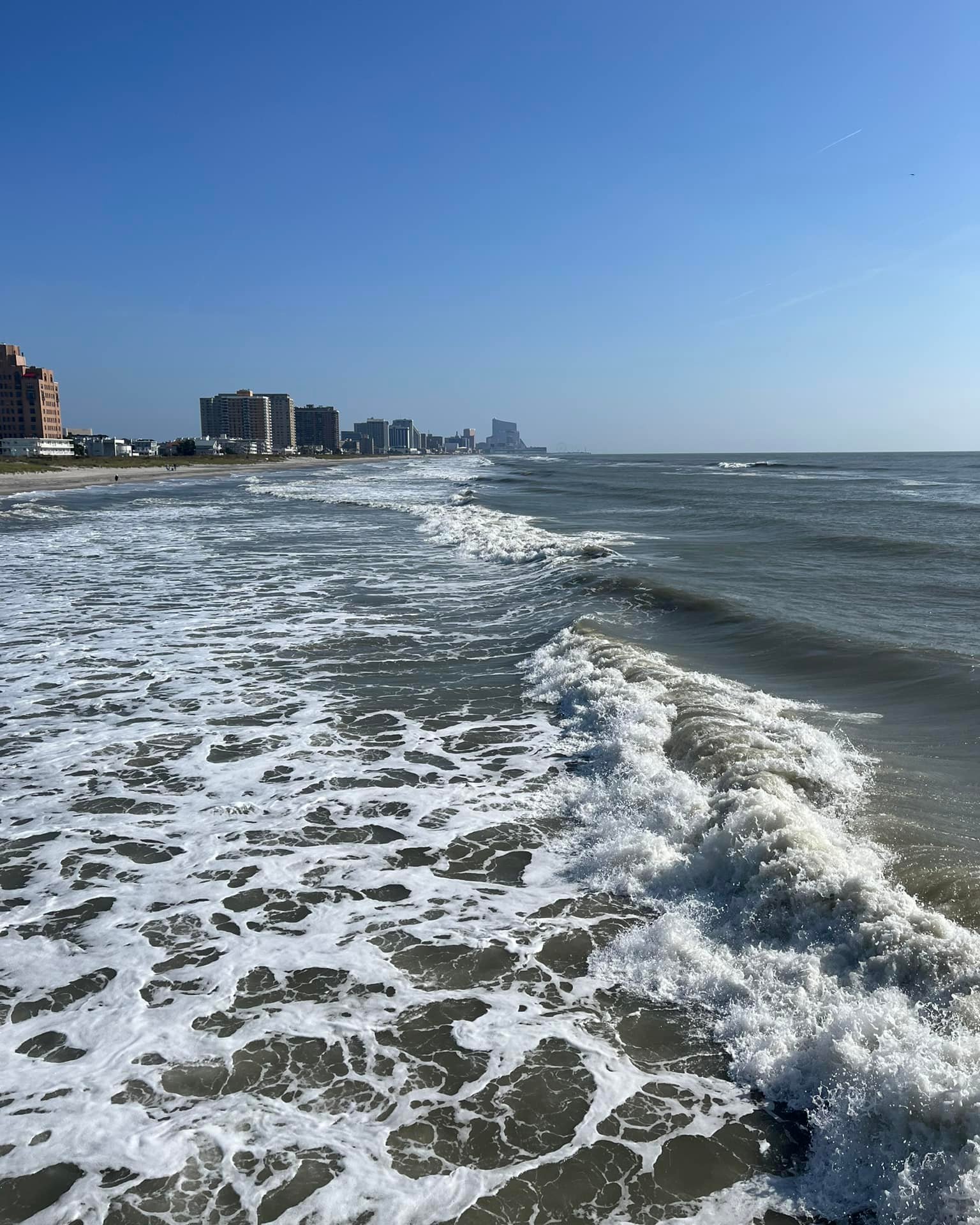 Ventnor City Beach - the greatest family beach with an unspoiled, clean, and not overcrowded area in Ventnor City 