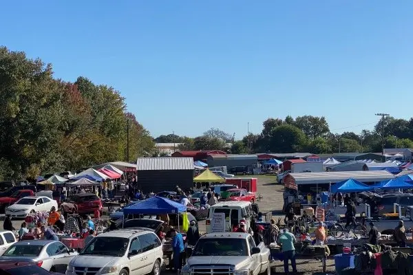 White Horse Flea Market Found in Greenville is a Family Owned Business on an Area of 25 Acres