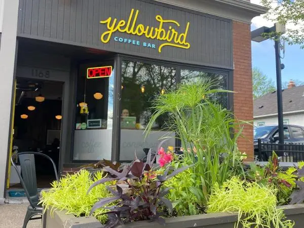 Best Coffee Shops in Saint Paul for Work - Yellowbird Coffee Bar Located in the Lexington-Hamline Neighborhood