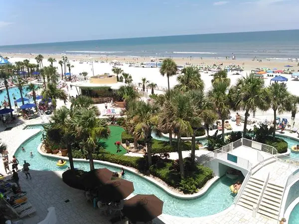 Daytona Beach Ocean Walk with an Ocean View - Apartments Near the Daytona Beach with a Beautiful Pool