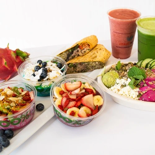 Vitality Bowls Located in Nut Tree Plaza Mall - Vegan & Healthy Food in California Vacaville